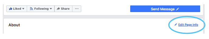 How to edit your Facebook About section
