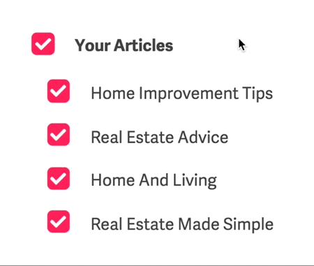 How to select the article topics for your real estate posts